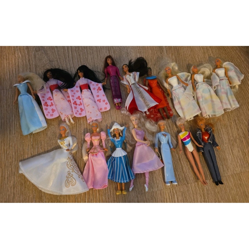 Barbie And Friends 1997-2001 McDonald's Happy Meals Lot of 16